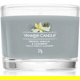 Yankee Candle Smoked Vanilla & Cashmere votivna sveča 37 g Cene