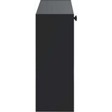  Ormar za cipele na zidu ALKMAAR 71 x 17 x 43 cm Crna | shoptok.hr