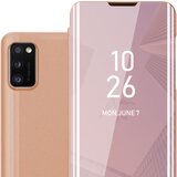 Cadorabo CARE, združljiv s Samsungom v Kunzit Pink - prozorno za zaščito z ogledalom z zrcalo z funkcijo stojala 360 stopinj zaščita, (20570049) Cene