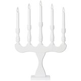 Markslöjd 706278 - Božićni svećnjak SVANEHOLM 5xE10/3W/230V bor/bele boje | Eponuda.com