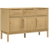 Maison Chic Komoda - Predalnik - Garderobna omara FLORO vošč. rjava 114x43x74 cm trdna borovina, (21718690) Cene
