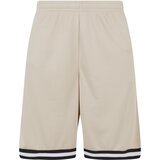 UC Men Men's Stripes Mesh Shorts - Beige/Black Cijene