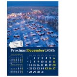  KALENDAR "PUTUJEM EUROPOM 2026" 13 LISTOVA, SPIRALA | Shoptok.si