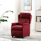  Massagerica s jastukom Burgundac 93.5 x 67.5 x 101.5 cm tkanina | shoptok.hr