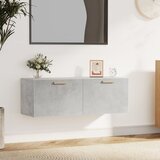 Furnova Stenska omarica betonsko siva 100x36,5x35 cm inženirski les, (21950094) Cene
