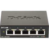 D-link DGS-1100-05V2/E mrežni prekidač Upravljano L2 Gigabit Ethernet (10/100/1000) Crno | shoptok.hr