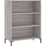 vidaXL Visoka komoda siva sonome 69 5x34x180 cm od konstruiranog drva | shoptok.hr