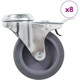  Okretni kotačići s otvorom za vijke 8 kom 75 mm | Eponuda.ba