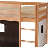 MID.YOU Igralna Postelja Kasper, 90x200, Črna, Tobogan, Stolp | Shoptok.si