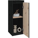  Zidni ormarići 2 kom crni 30 x 30 x 80 cm od masivne borovine | shoptok.hr