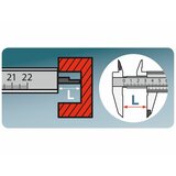 Extol Premium Kovinsko pomično merilo 0-150 mm | Eponuda.com