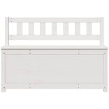  Klupa bijela 110 x 41 x 76,5 cm od masivne borovine | Eponuda.ba