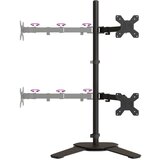  Nosač za monitor crni čelični VESA 75/100 mm | shoptok.hr