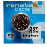 Renata baterija 357 1,55V Srebro oksid dugme baterija za SAT, Pakovanje 1kom cene