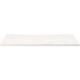  Ploča za radni stol bijela 100x60x2,5 cm od masivne borovine | shoptok.hr