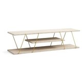 Hanah home canaz - gold, marble goldmarble tv stand | ePonuda.com