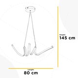 Lesnina XXXL VISEČA LED-SVETILKA 4000 K | Shoptok.si