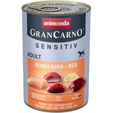 Animonda GranCarno Sensitive konzerva za pse - Piletina i pirinač 400g | Eponuda.com