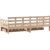 vidaXL Dnevni krevet s ladicama bez madraca 90 x 190 cm masivno drvo | shoptok.hr
