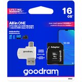  Spominska kartica 16GB GoodRam microSD class 10 + adapter + čitalec | Shoptok.si
