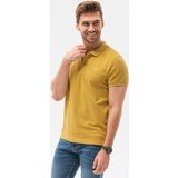 Ombre majice & polo majice moška polo majica (S1374YELLOW) pisana | Shoptok.si