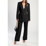 Fenzy Elegantan Komplet Sako I Hlače, Crni | shoptok.hr