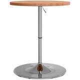  The Living Store Barska miza Ø60x90,5 cm trdna bukovina - Barska Miza, (21450907) | Shoptok.si