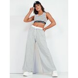 DStreet Spodnie damskie wide leg VERES szare | Shoptok.si