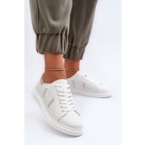 S. BARSKI White Women's Leather Sneakers S.Barski LR760 | Shoptok.si