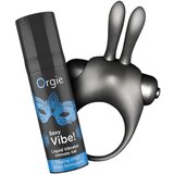 Orgie Bunny - set crnih vibracijskih prstenova za penis | shoptok.hr