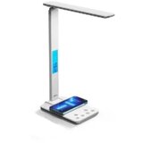 Media Tech Mediatech Led stona lampa 15W bežični QI punjač sat i termometar | Eponuda.ba