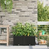  Vrtni saksije s sustavom za navodnjavanje 2 kom crna | shoptok.hr