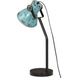 Stolna Namizna svetilka 25 W obrabljeno modra 17x17x60 cm E27, (21239965) | Shoptok.si