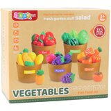  Fruit and Vegetable Sorting Educational Set for Cutting 34 pcs. | Shoptok.si