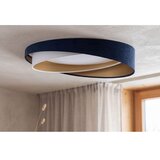  LED prigušiva plafonska svetiljka SM. GALAXY M. 24W/230V, prečnik 55 cm, plava/bela/zlatna + daljinski upravljač | Eponuda.com