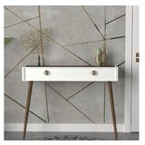 Hanah home komoda nadya, white walnut outlet