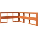  Krevet s regalom za knjige bez madraca 135 x 190 cm od borovine | shoptok.hr