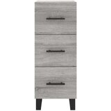 vidaXL Komoda boja hrasta sonome 34 5x34x90 cm od konstruiranog drva | shoptok.hr