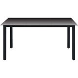  7-dijelni vrtni blagovaonski set crni | shoptok.hr
