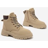 Resti Gray-brown women's insulated trapper boots Radoras | Eponuda.ba