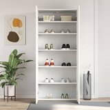  Ormar za cipele Bijelo 80 x 35.5 x 180 cm Konstruirano drvo | shoptok.hr