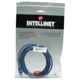 Intellinet 319874 RJ45 omrežni kabel\, Patch kabel CAT 5e U/UTP 7.50 m modra 1 kos, (20419820) | Shoptok.si