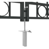  Ogradna vrata ASSEN 401 x 175,5 cm Čelik Može se zaključati | shoptok.hr