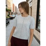 Sinsay Pulover majica s kratkim rukavima i dodatkom vune | shoptok.hr