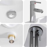  Umivaonik za kupaonicu Krom 48,5 x 37,5 x 13 cm Metal | shoptok.hr
