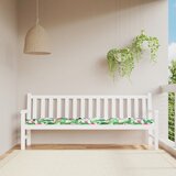 vidaXL Blazina za vrtno klop večbarvna 200x50x7 cm blago Cene