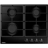 Hansa Ploča za kuhanje BHGS630502, inox, 4 x plin, gus rešetka, crna Cijene