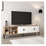 Hanah home TV komoda, krem Slike