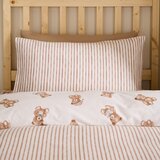 Catherine Lansfield Krem flanelska dječja posteljina za krevet za jednu osobu 135x200 cm Brushed Teddy Bear – | shoptok.hr