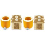 INORCO 2Pcs nadomestne filtrske vrečke za prah za Wd2250 A2004 A2054 Mv2 Mv3 Wd3 sesalnike, (21850534) Cene